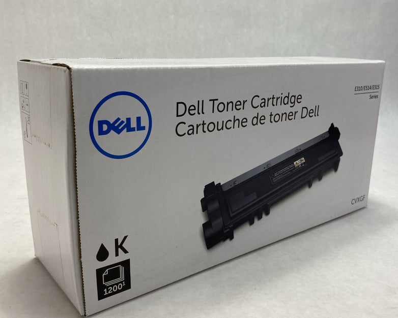Genuine/OEM Dell CVXGF Black Toner Cartridge For E310 E514 E515