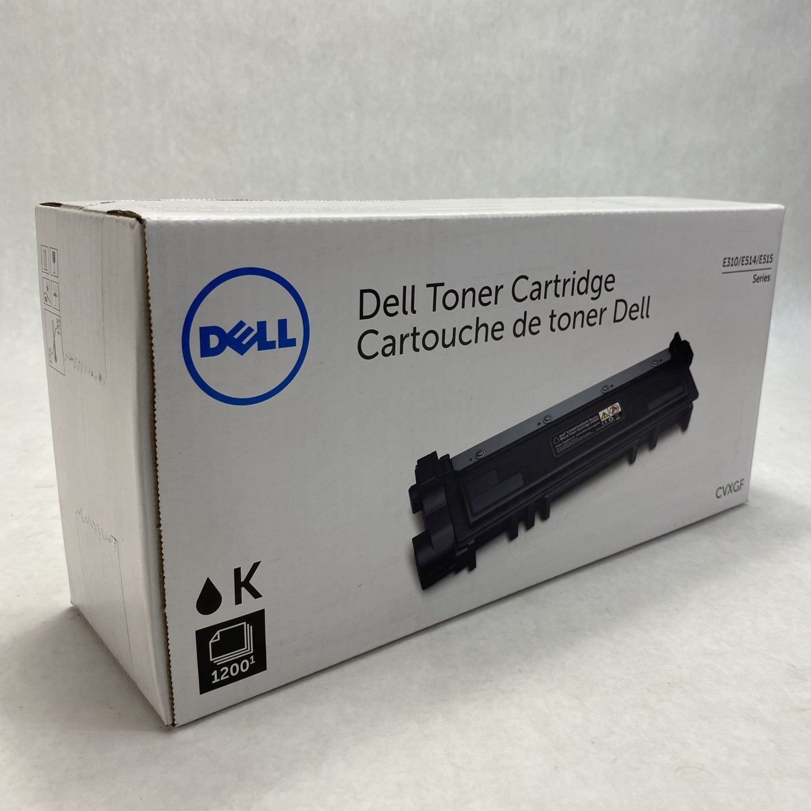 Genuine/OEM Dell CVXGF Black Toner Cartridge For E310 E514 E5150