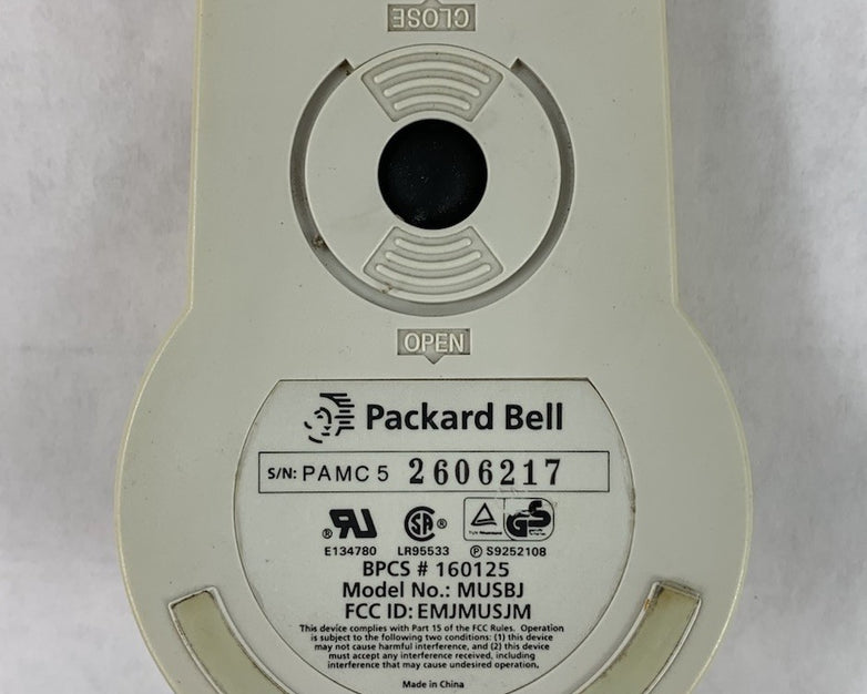 Packard Bell MUSBJ Vintage PS/2-Wired Mouse