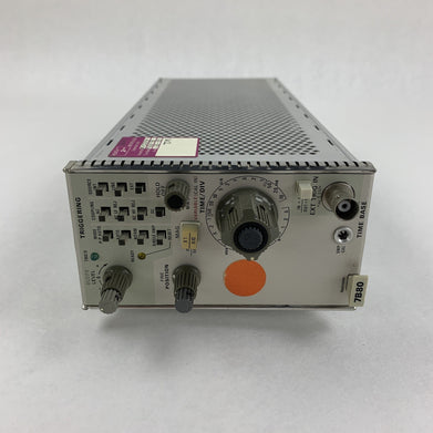 Tektronix 7B80 Oscilloscope Plug-In Time Base Power Tested