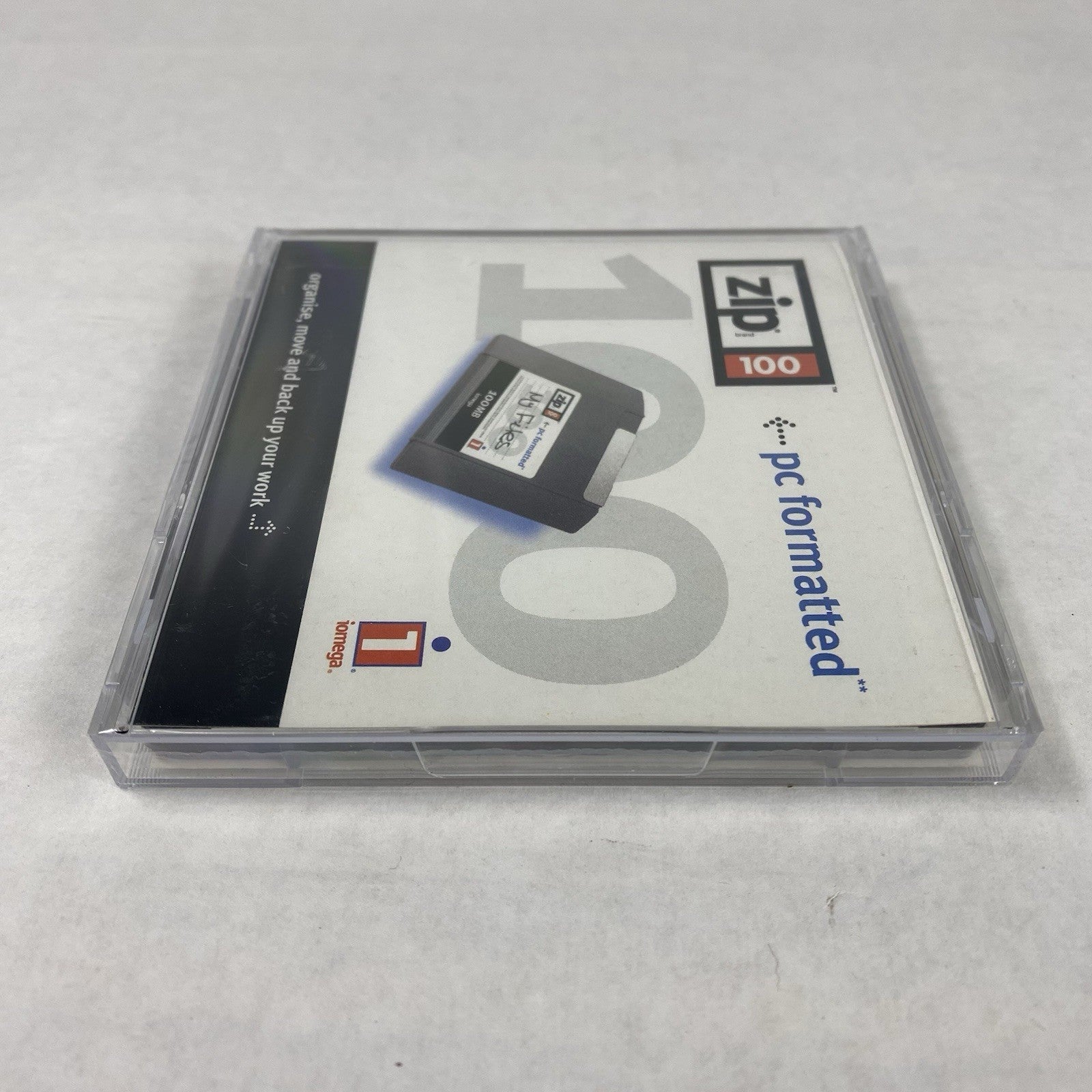 Iomega ZIP 100 pc100mb PC Formatted Data Cartridge (Lot of 6)