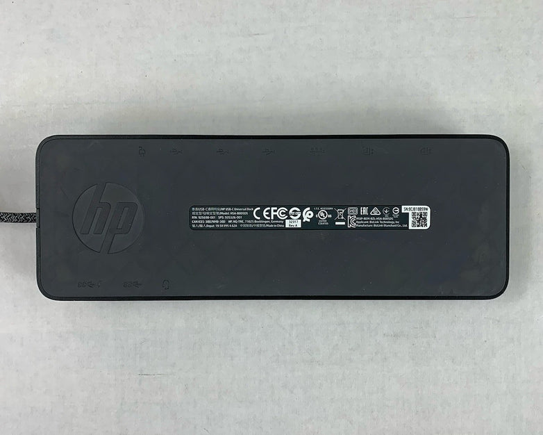 HP HSA-B005DS USB-C Universal Dock (Lot of 2)