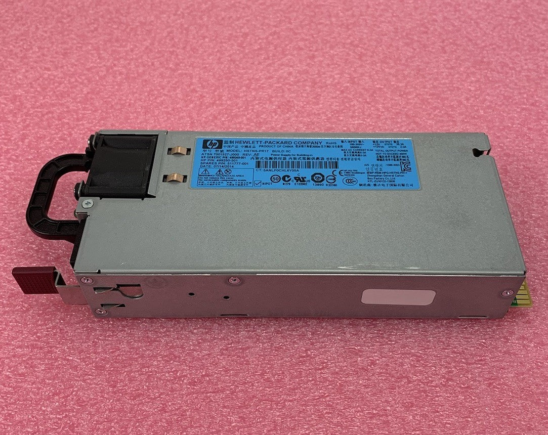 HP HSTNS-PR17 460W Power Supply (Lot of 2)