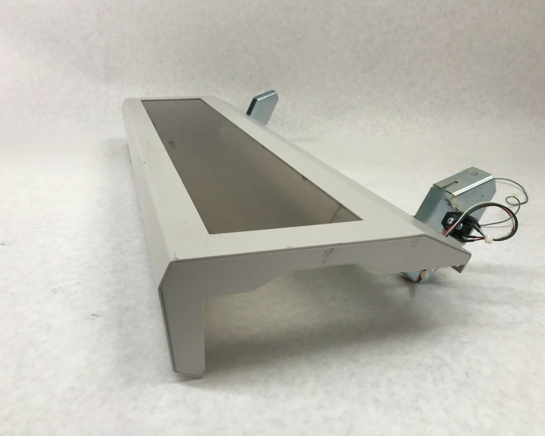 Zebra P520i ID Card Printer Front Door Window Assembly
