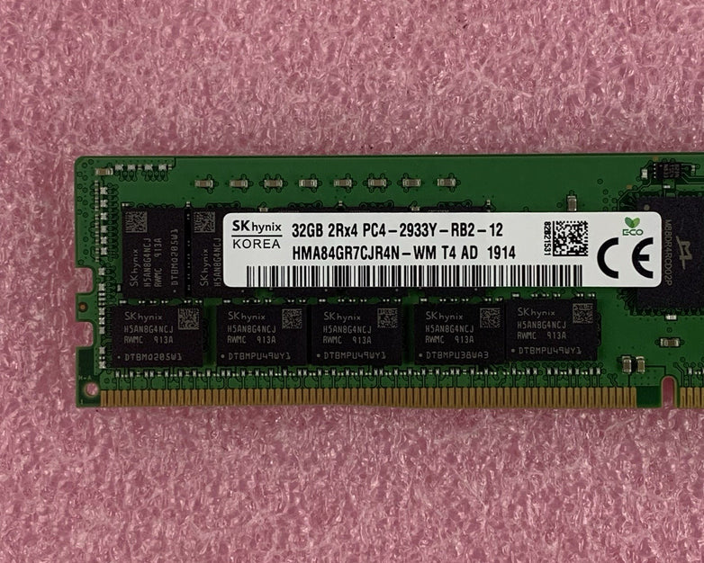 SK Hynix HMA84GR7CJR4N-WM 32 GB DDR4 PC4-23400 2Rx4 ECC Server Memory Module