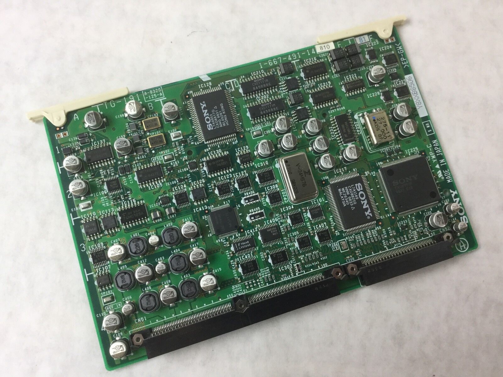 Genuine Sony Circuit Board (Removed from Betacam SX) 1-667-491-14 (Y8XXB8506)
