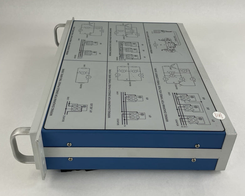 Magtrol 6530 3-Phase Power Analyzer Power Tested For Parts Missing Buttons
