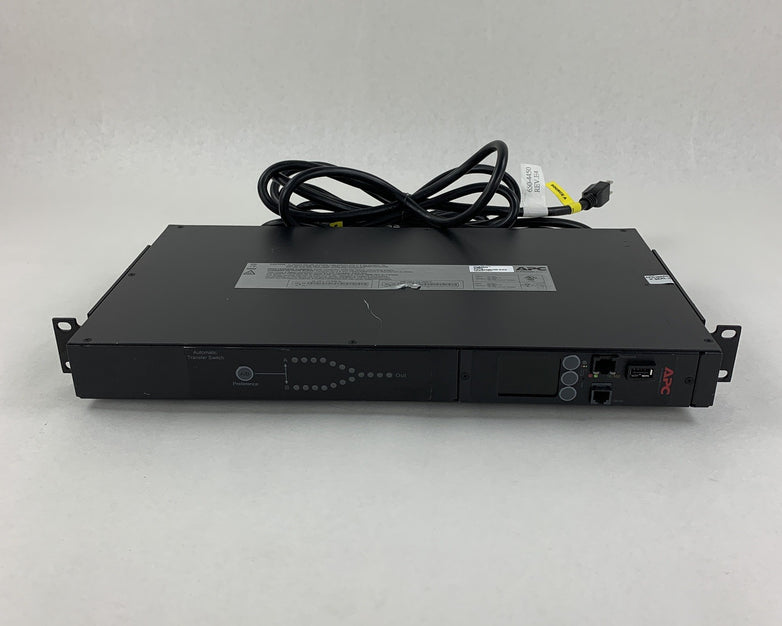APC AP4450 10-Outlet Automatic Transfer Switch PDU 120V Rackmount VGC Tested