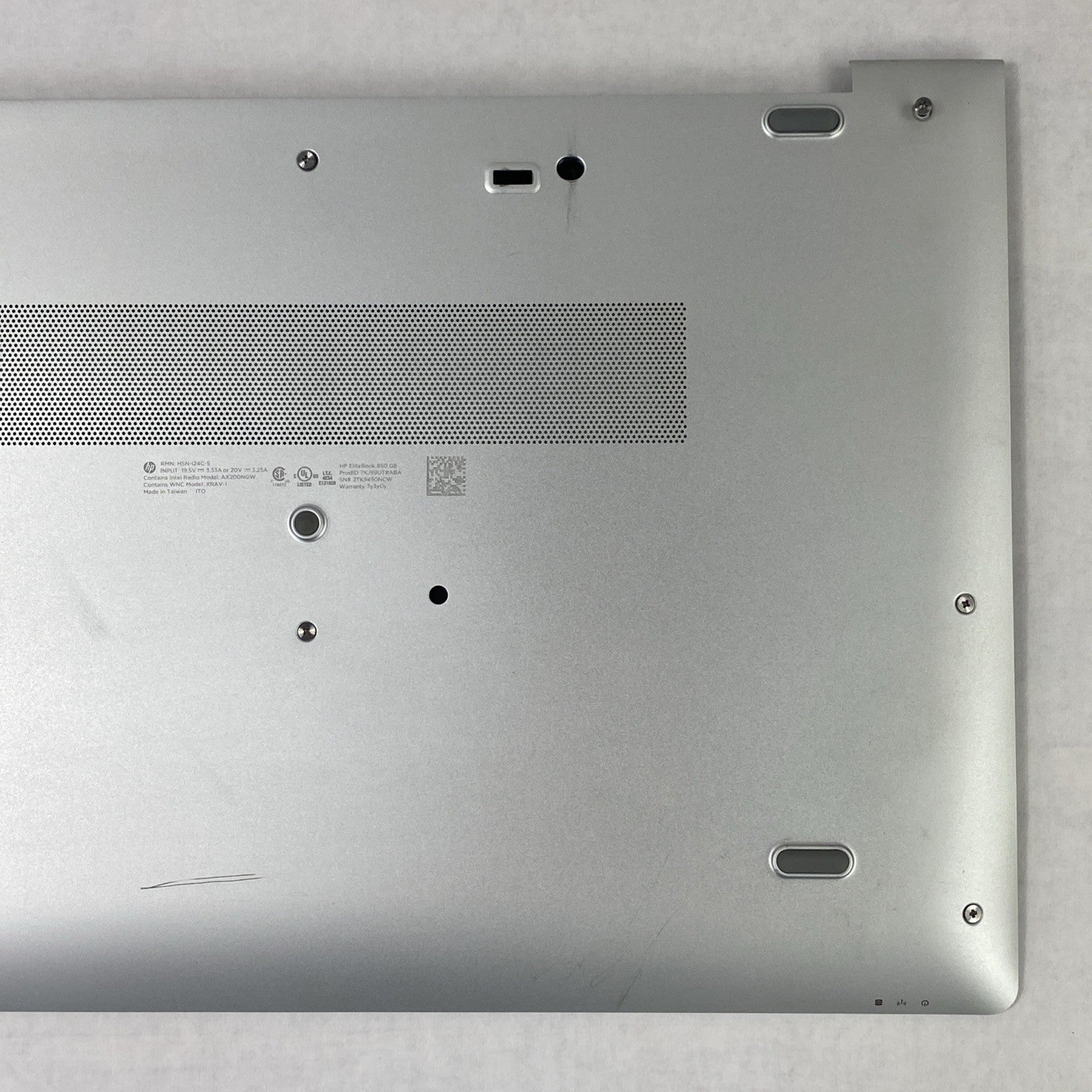 HP EliteBook 850 G6 15.6" Laptop Bottom Base Cover Assembly