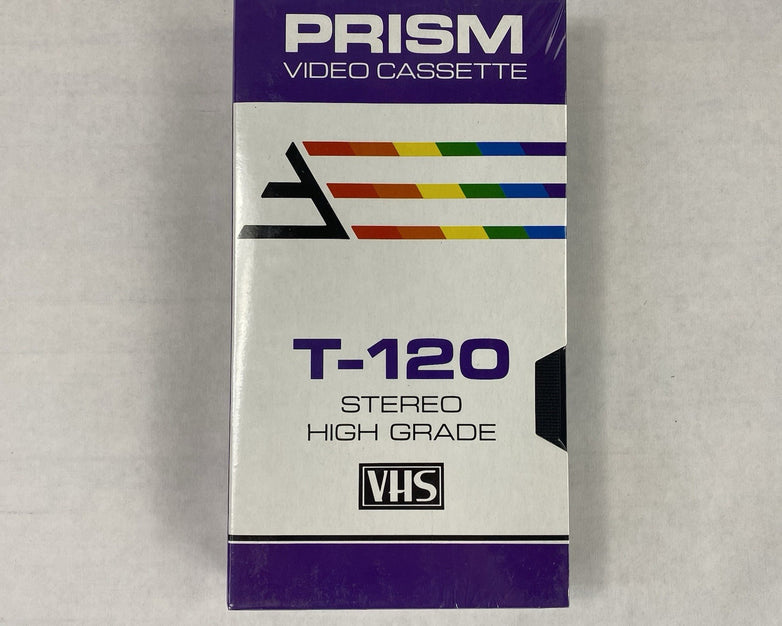 Prism T-120 Stereo High Grade 6 Hour VHS Sealed (Lot of 8)