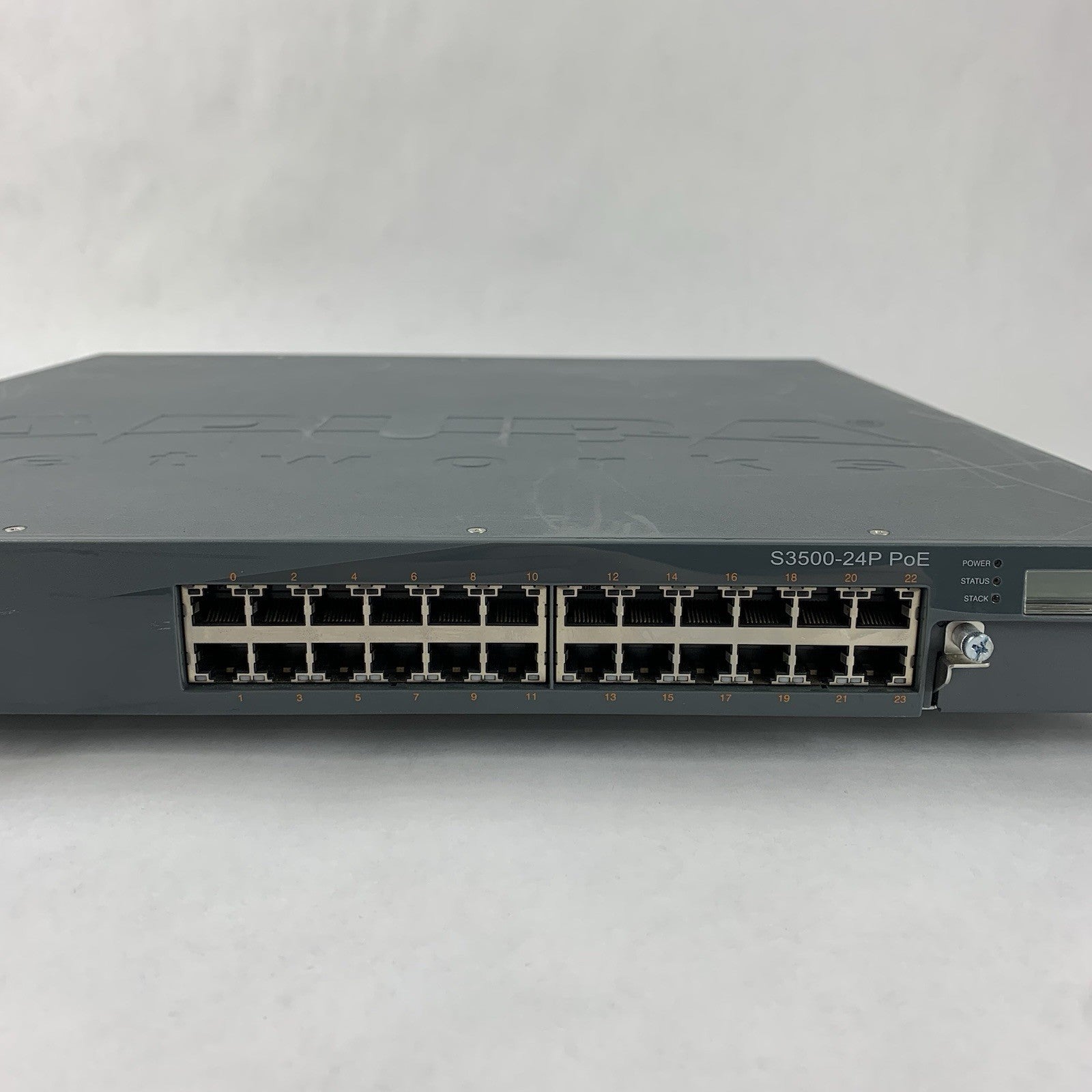 Aruba Networks S3500-24P 24-Port Gigabit PoE Ethernet Tested Reset3