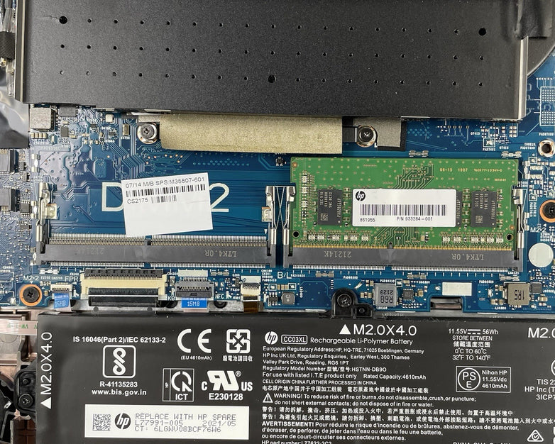 HP EliteBook 850 G8 15.6" i5-1145G7 2.60 GHz 8 GB RAM No SSD/OS/AC