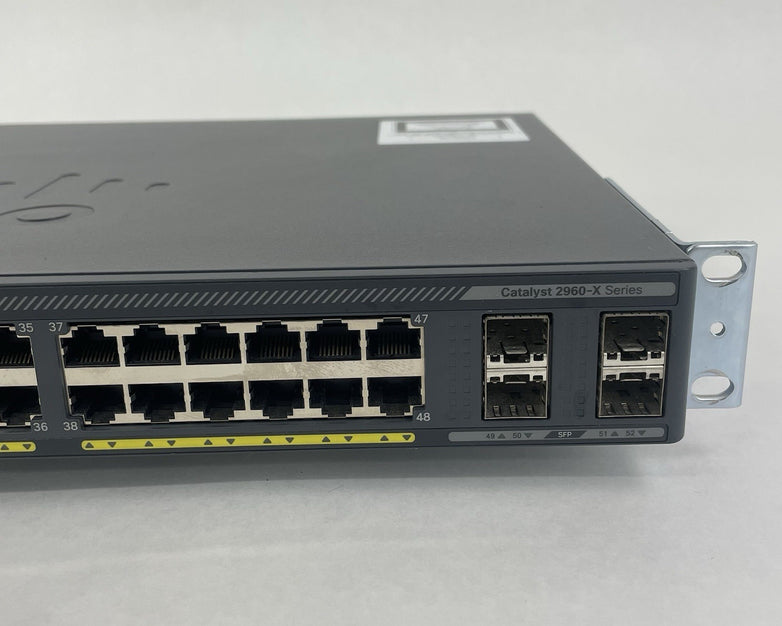 Cisco Catalyst WS-C2960X-48TS-L V01  48 Port Gigabit Switch - Tested
