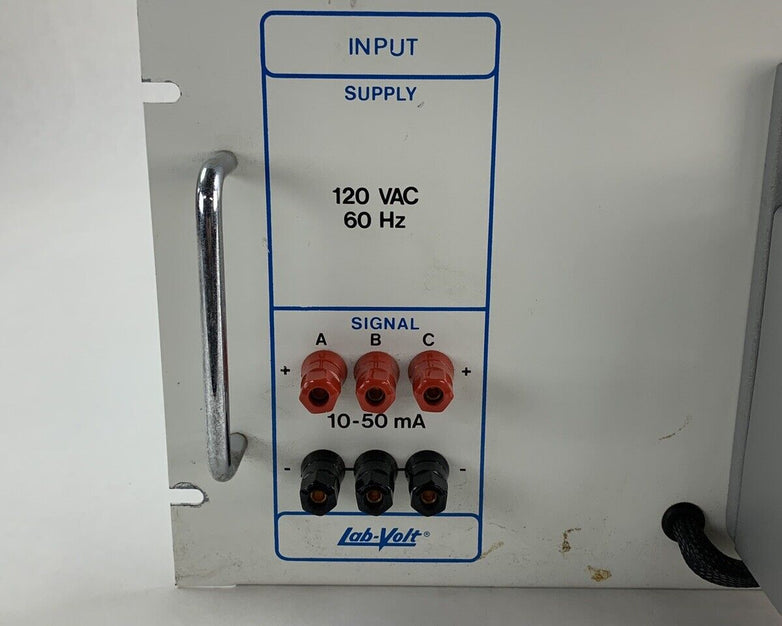 Lab-Volt 3606-30 Industrial Multiplier Divider D=AxB/C 120 VAC 60 Hz Untested