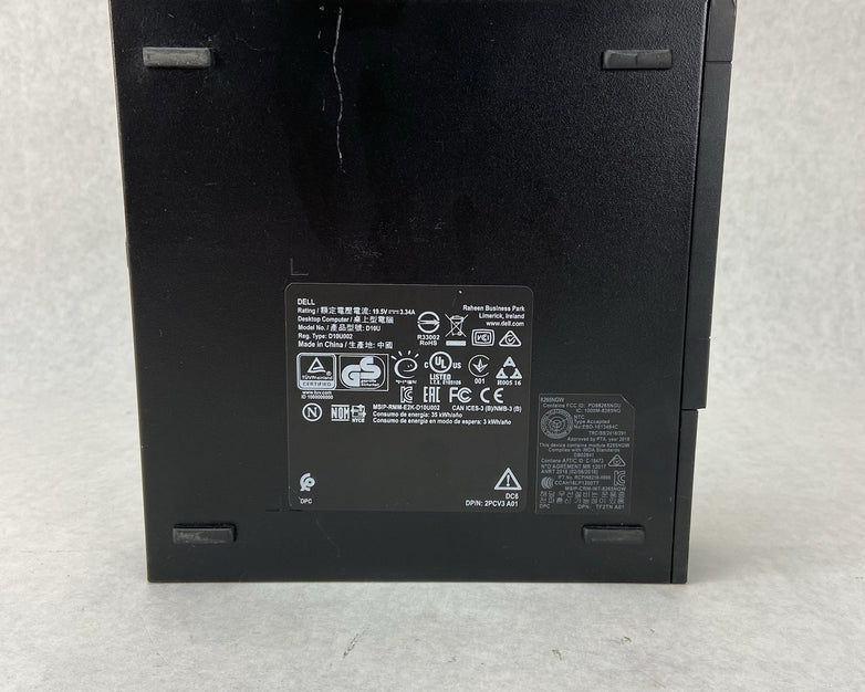 Dell Optiplex 3050 MFF Intel Core i5-7500 3.4GHz 8GB RAM No AC/HDD/OS