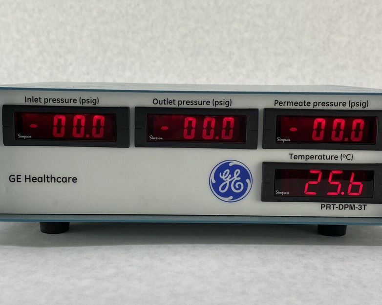 GE Healthcare PRT-DPM-3T Pressure Transducer Display Unit 56-4106-11