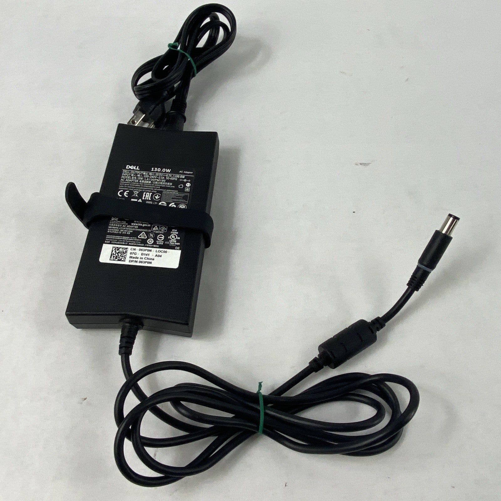 Dell LA130PM190 130W AC Adapter with Power Cord Mix Lot of 3 W/ DA130PE1-003