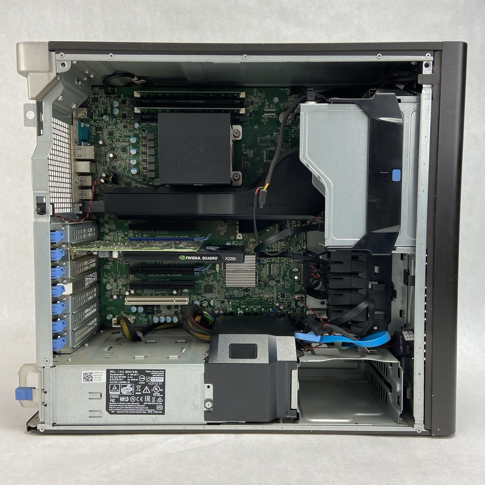 Dell Precision 5810 MT Intel Xeon E5-1603 V3 2.8GHz 32GB RAM K2200 No HDD/OS9