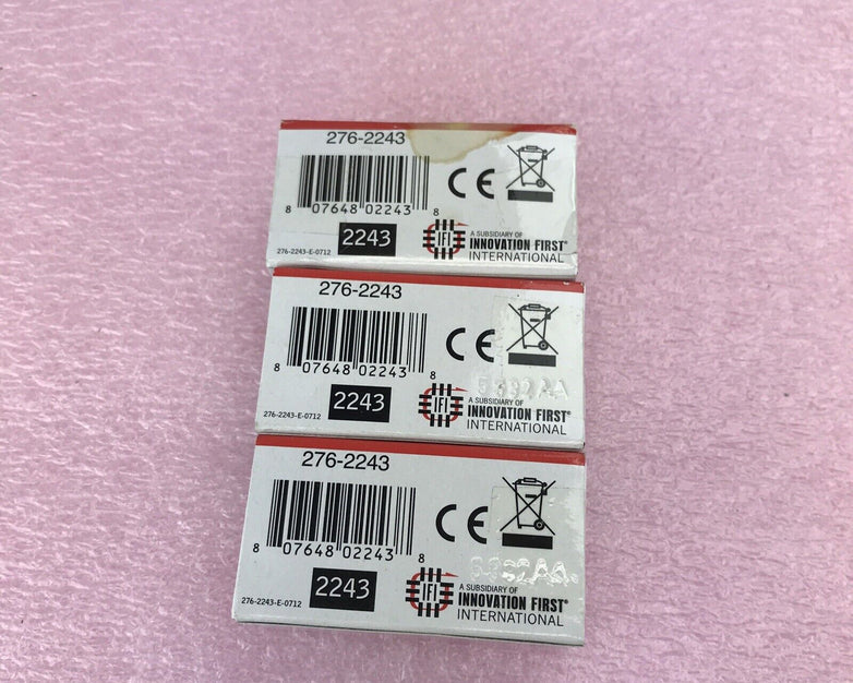 VEX Robotics #276-2243 VEXnet Backup Battery Holder (Lot of 3)