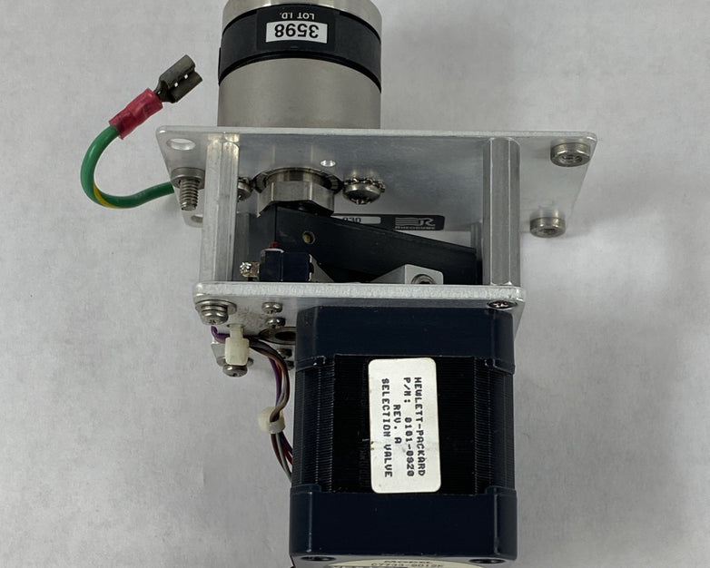 Rheodyne 7750E-030 6 Port Valve Oriental Motor C7733-9012K Vexta Stepping Motor