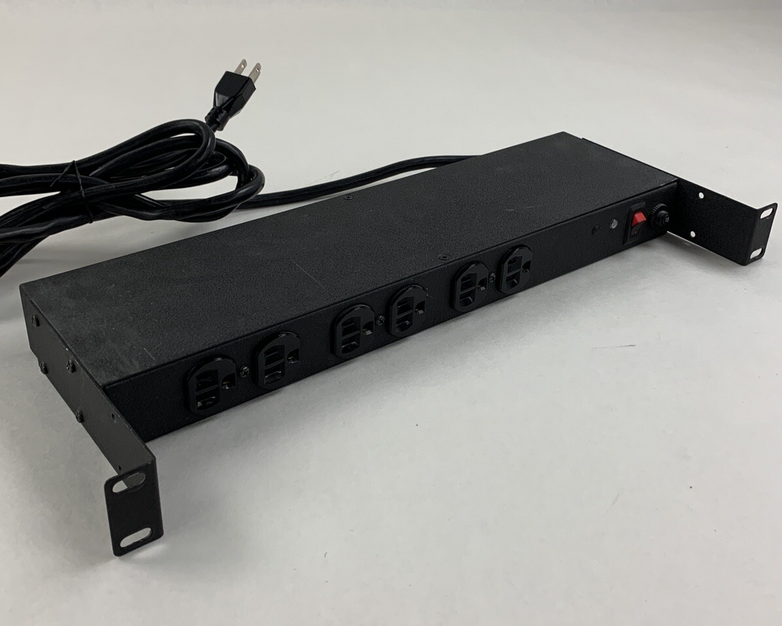 Geist BRF060-10-FM  12A-125VAC 50/60Hz Power Strip Tested