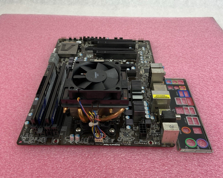 AsRock 990FX Extreme 3 Motherboard AMD FX 6200 3.8GHz 4GB RAM w/IO