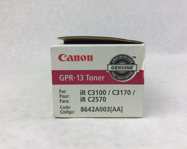Genuine Canon GPR-13 Magenta Toner NIB