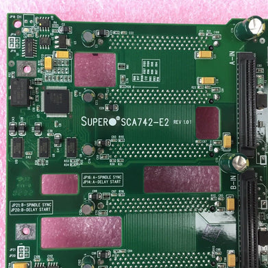SuperMicro SCSI Dual Channel Backpanel Board SCA742-E2