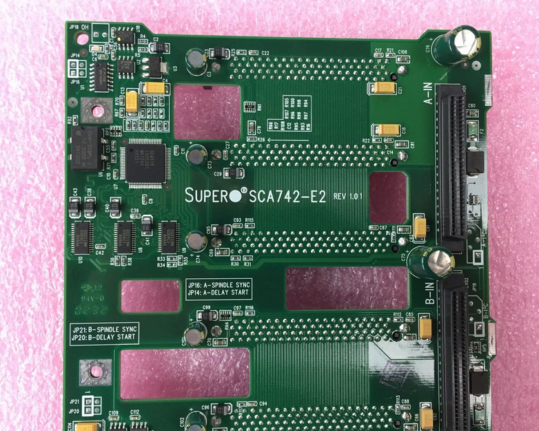 SuperMicro SCSI Dual Channel Backpanel Board SCA742-E2