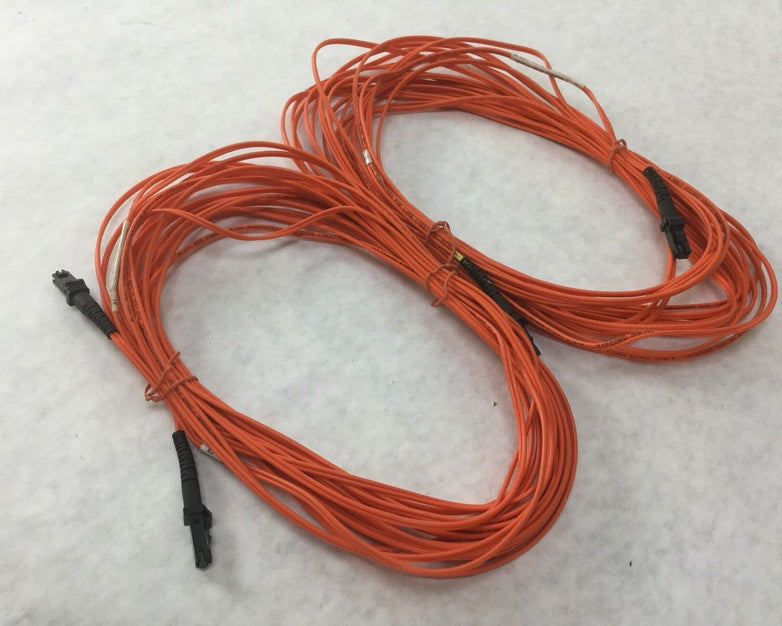 Black Box EFN110-010M-MTMT, Multimode Fiber Patch Cable, E223839, Lot of 2