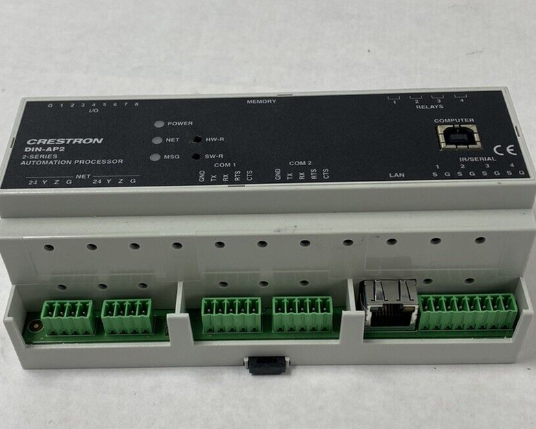 Crestron DIN-AP2 2-Series Automation Processor Untested No AC Adapter