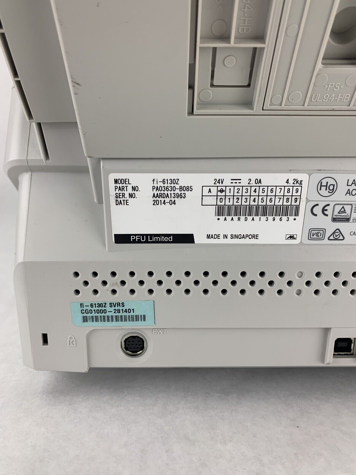 Fujitsu fi-6130z Duplex Color Sheet-Fed Document Scanner Tested W/ Paper Guide