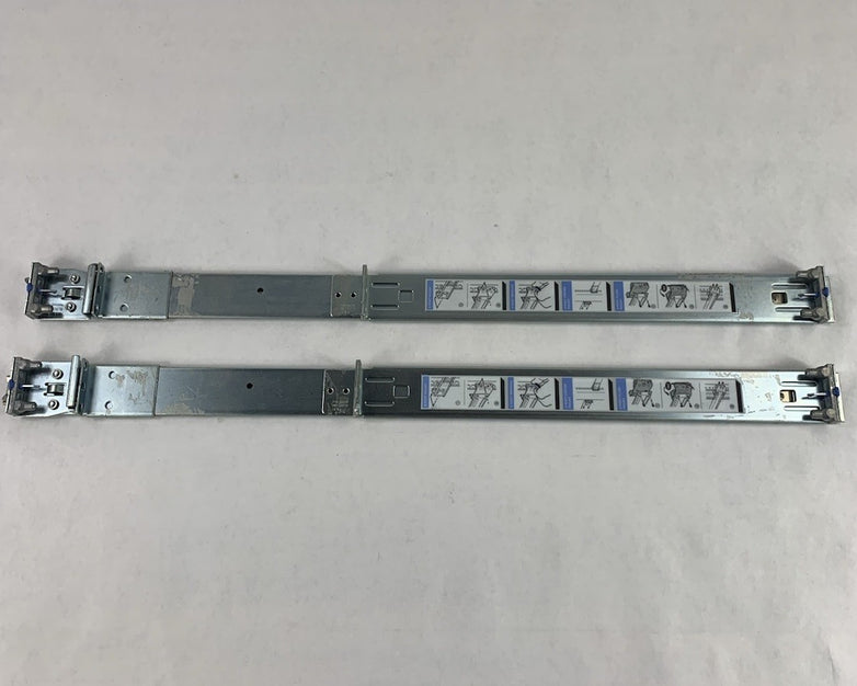Dell X632K D419M Y419K Sliding PowerEdge L + R Inner and Outer Rail Kit