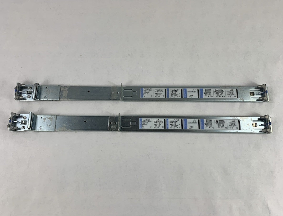 Dell X632K D419M Y419K Sliding PowerEdge L + R Inner and Outer Rail Kit2