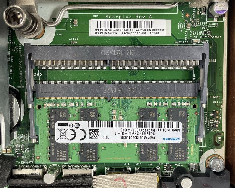 HP EliteDesk 800 G3 Micro i5-7500 3.40 GHz 16 GB RAM No SSD/OS
