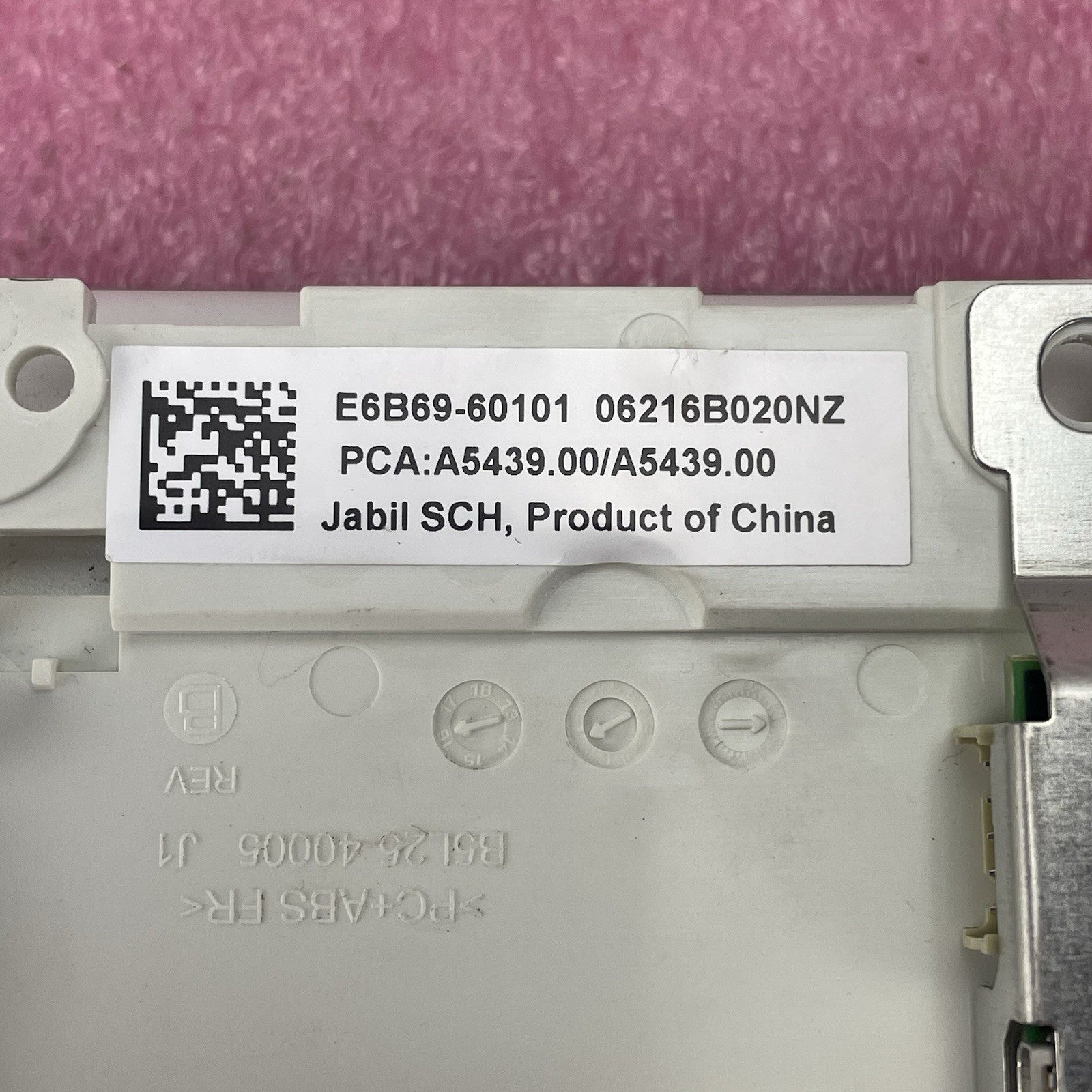 HP E6B69-60101 for LaserJet Enterprise M605 Touch Control screen Panel4