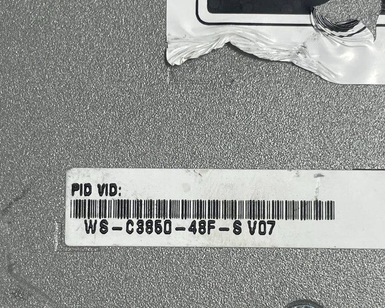 Cisco WS-C3850-48P-S 48 V07 Port Switch 1x 1100W PSU 2x 10Gig Tested & Reset