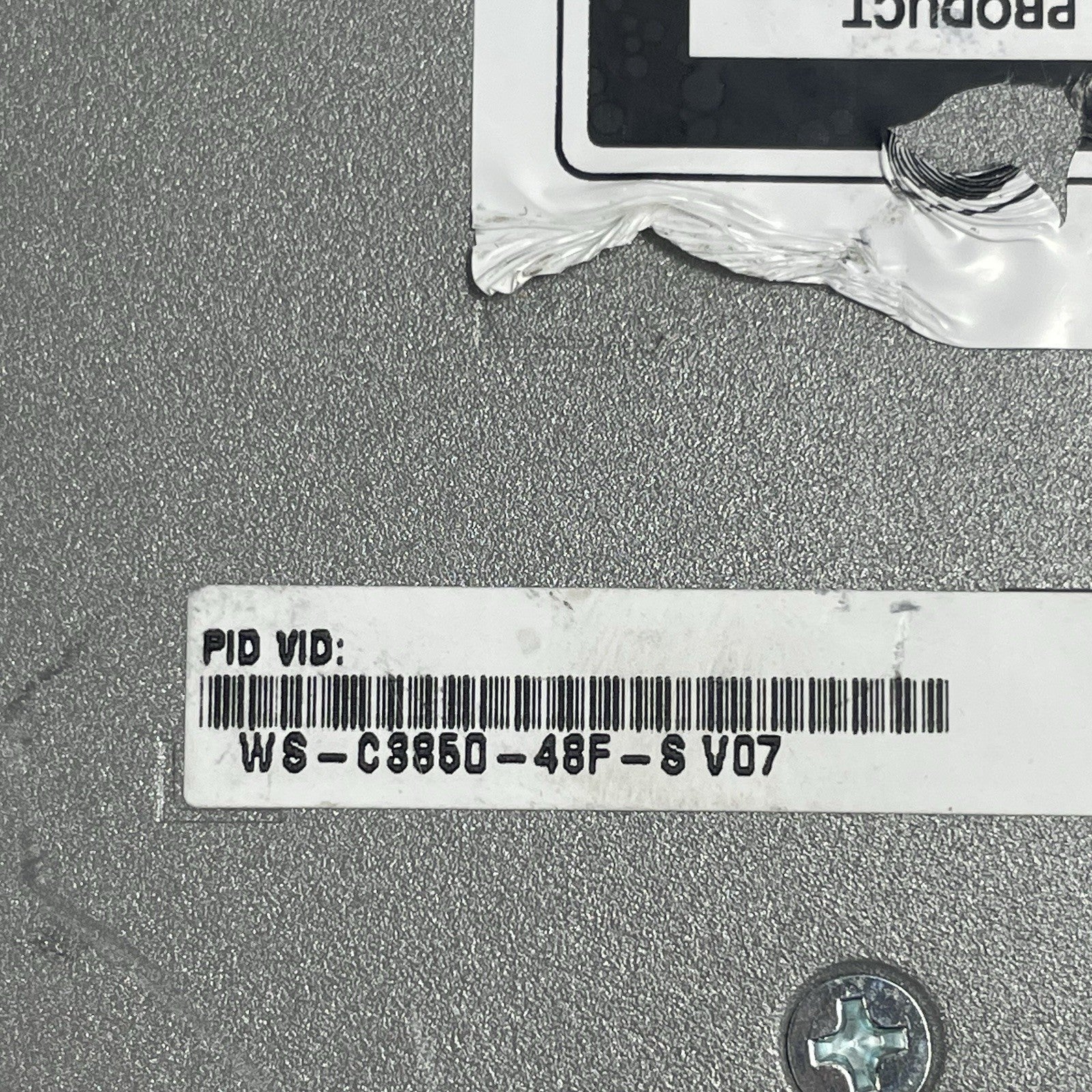 Cisco WS-C3850-48P-S 48 V07 Port Switch 1x 1100W PSU 2x 10Gig Tested & Reset19