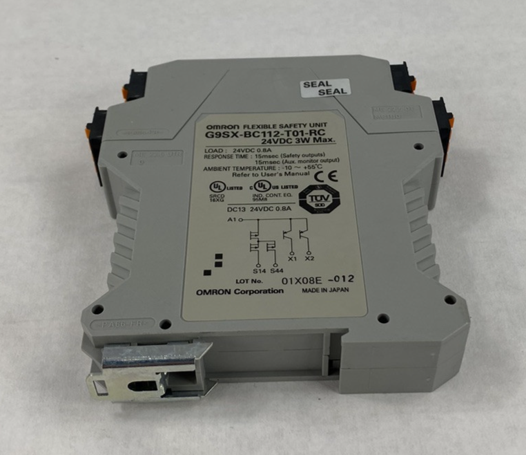 OMRON G9SX-BC112-T01-RC Flexible Safety Unit Load 24Vdc 0.8A
