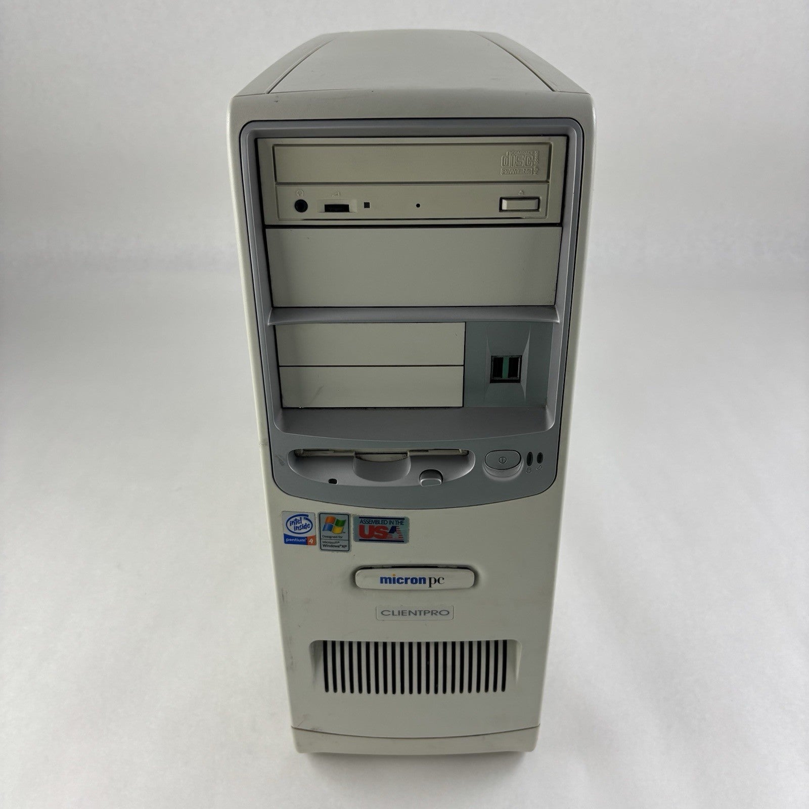 MicronPC ClientPro D850MV-ODY Barebones Computer Chassis W/ Power Supply Only