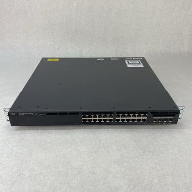 Cisco Catalyst WS C3650 24PS S 24 Port PoE+ 4x1G  2x PSU AC Tested & Reset