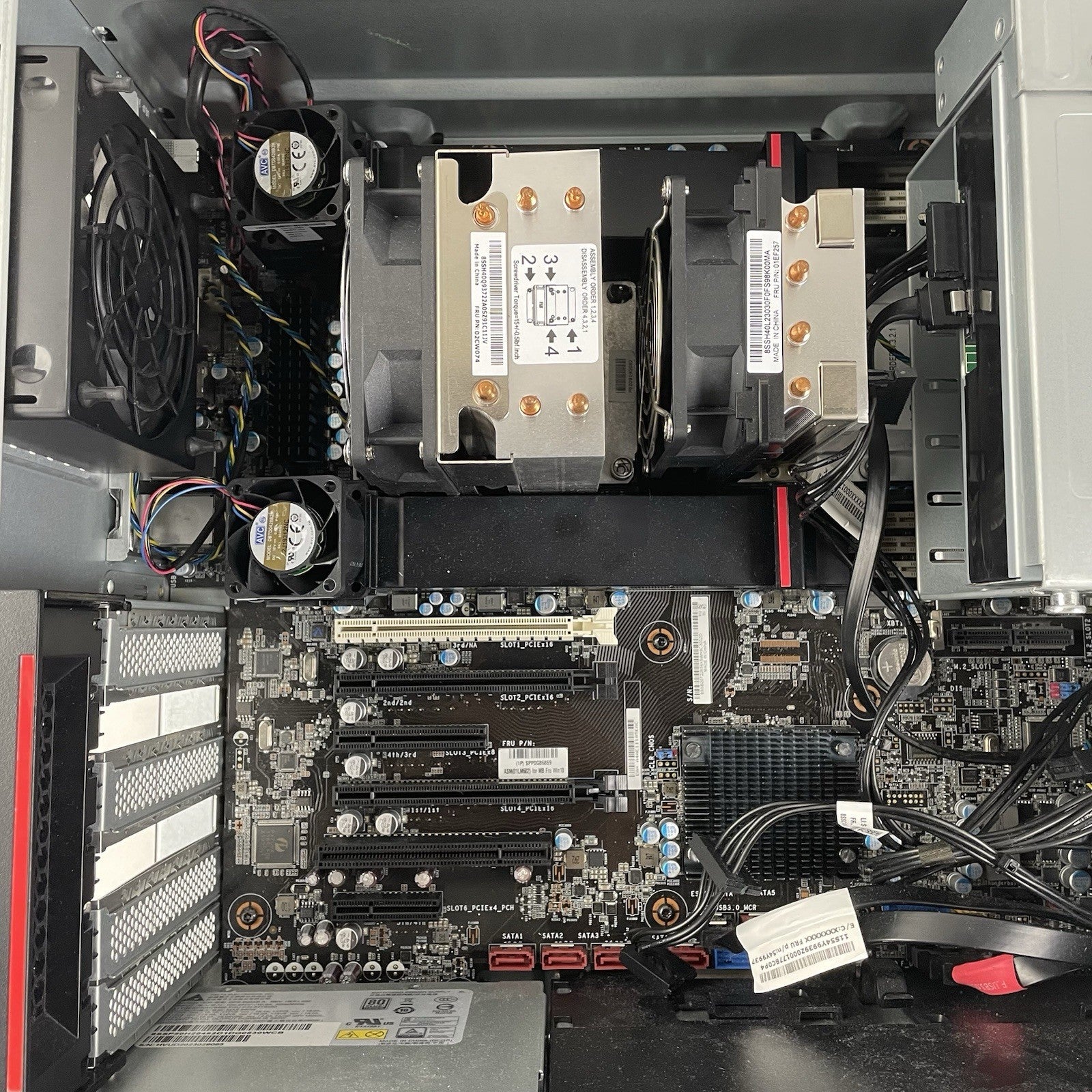 Lenovo ThinkStation P720 2x Xeon Silver 4110 2.10 GHz 32 GB RAM No GPU/HDD15