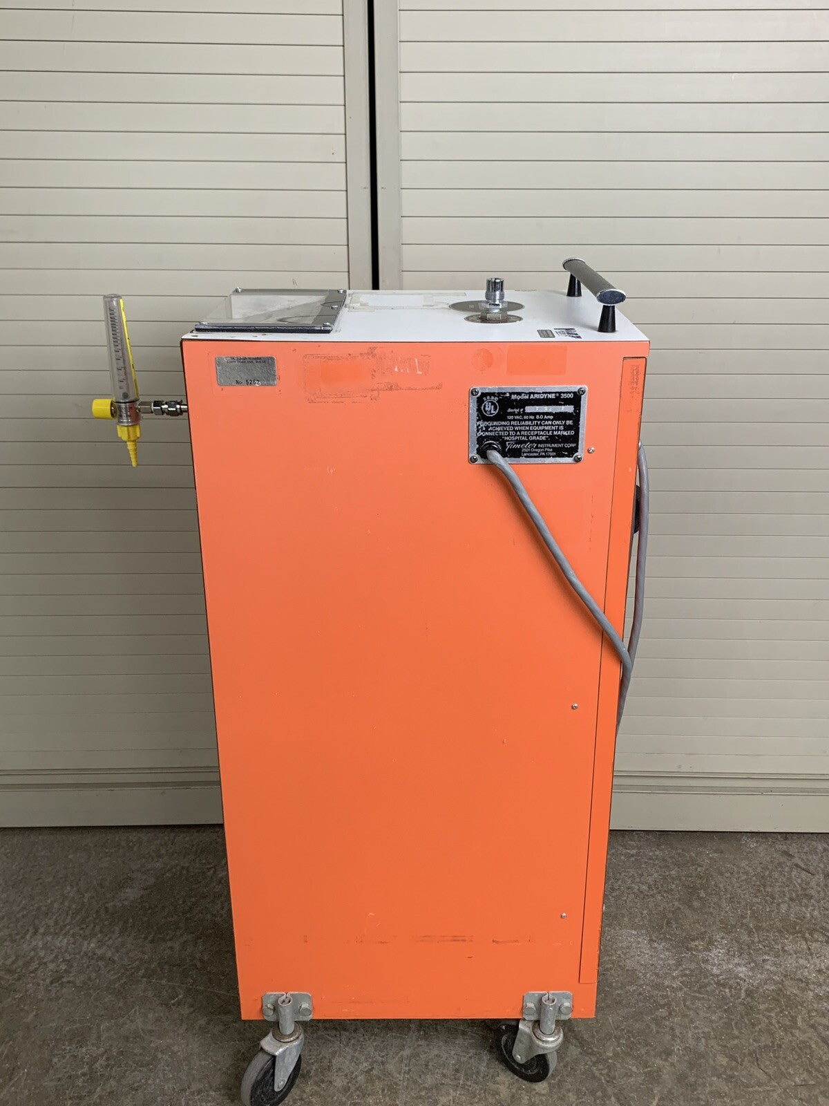 Airdyne 3500 Timeter Instrument Corporation Compressor Powers On Pumps