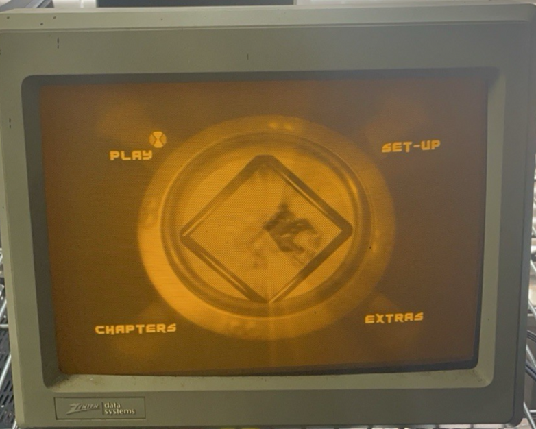 Zenith ZVM-1220-A 12" Amber Composite CRT Monitor Retro Tested Working
