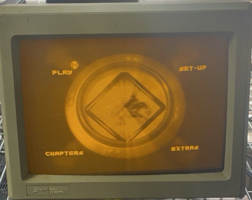 Zenith ZVM-1220-A 12" Amber Composite CRT Monitor Retro Tested Working3