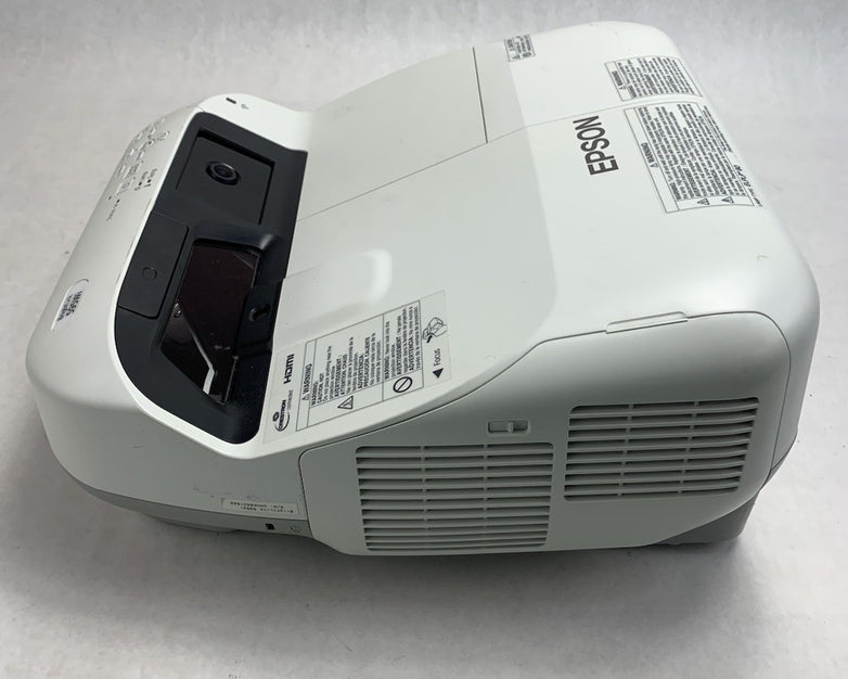 Epson BrightLink 595Wi H599A LCD Lamp Projector 1764 Lamp Hours - No Remote