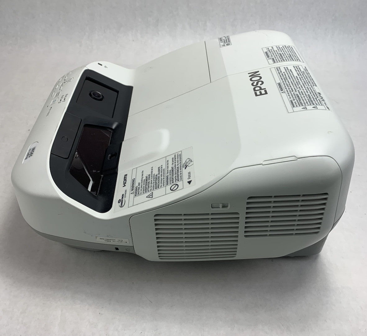 Epson BrightLink 595Wi H599A LCD Lamp Projector 1764 Lamp Hours - No Remote4