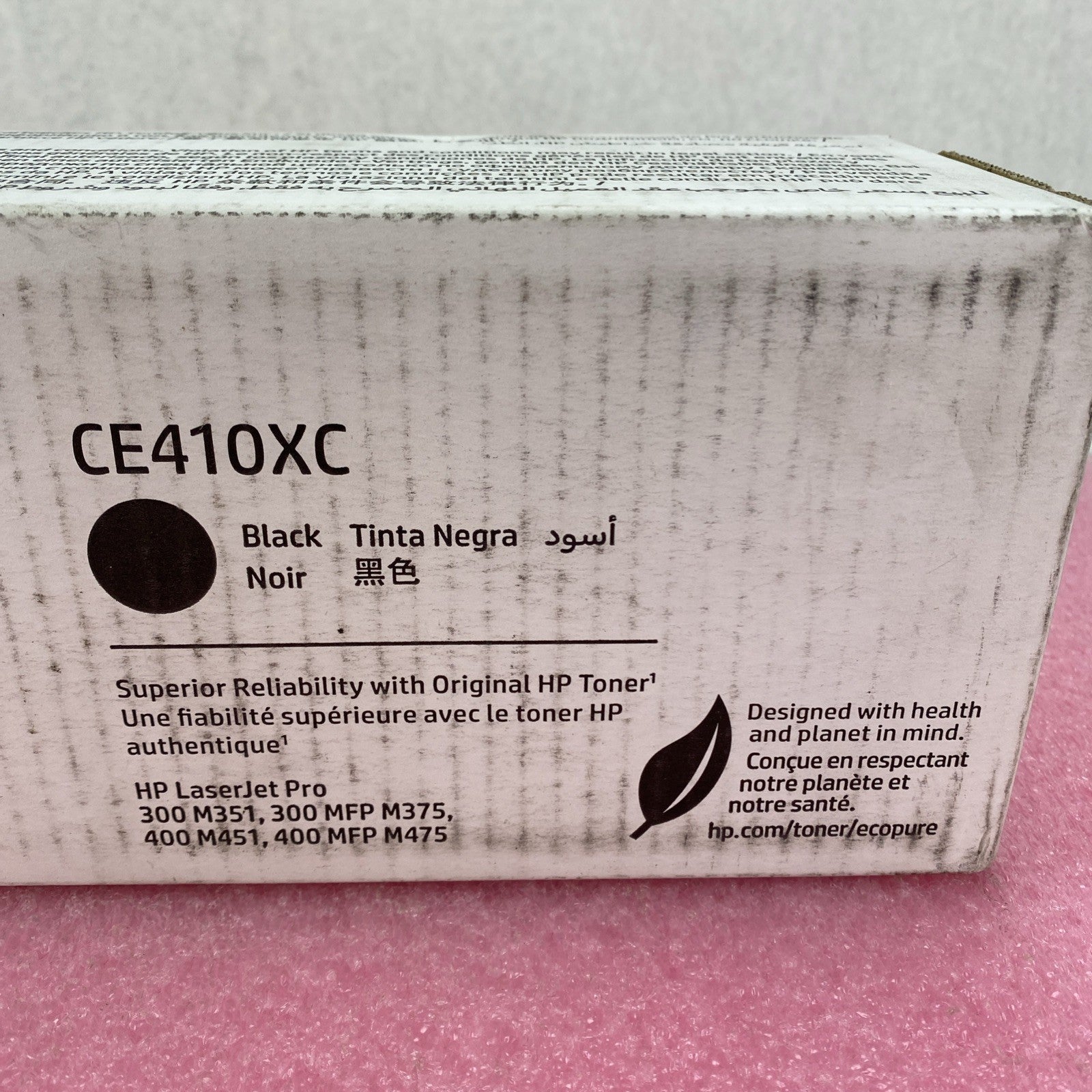 HP LaserJet CE410XC Black Printer Toner Cartridge New, Never opened2