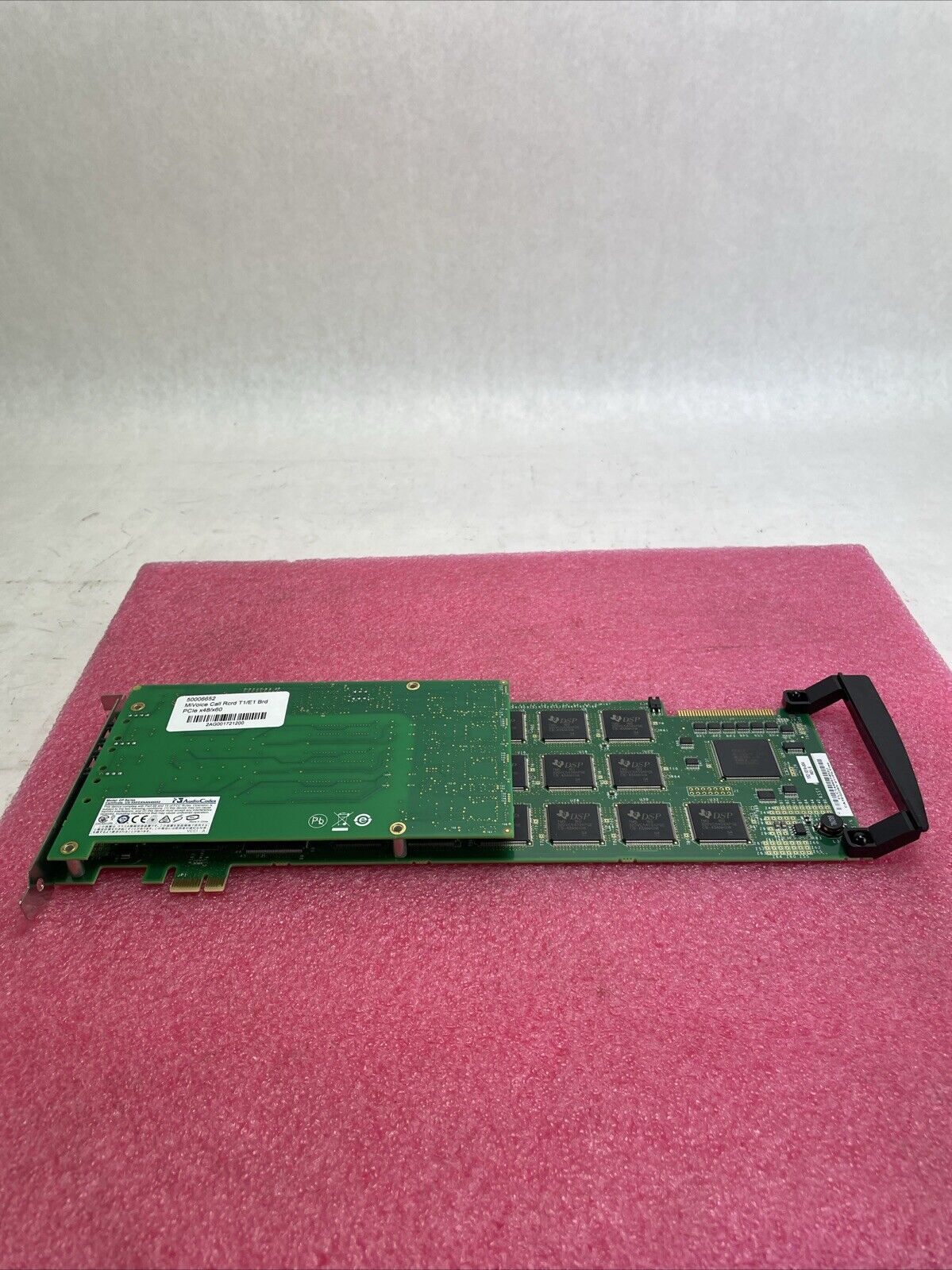 MiVoice Call Rcrd T1/E1 Brd PCIe x48/60 AudioCodes 152-1016-104