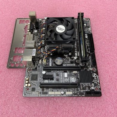 Gigabyte F2A68HMHD2 Motherboard AMD A46300 1.5GHz 2GB RAM w/IO Shield